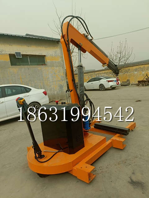 开平区自卸车厢随车吊 自制轮式四不像起重机 四驱平板吊 5吨 贵盛